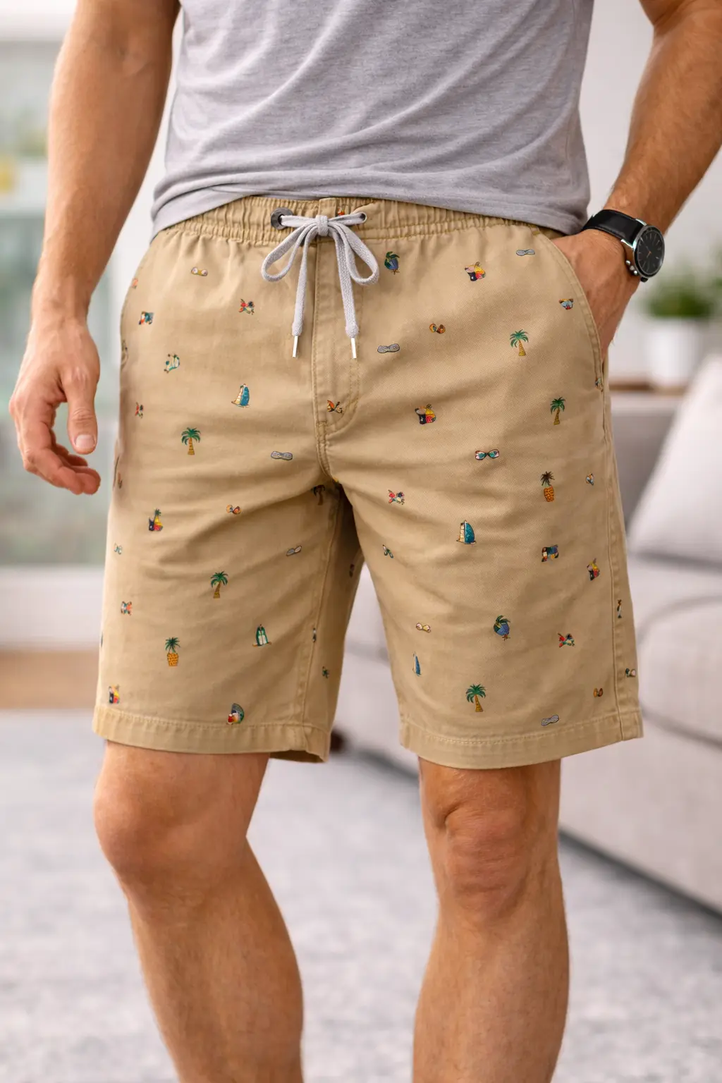 Men's Cotton Bermuda